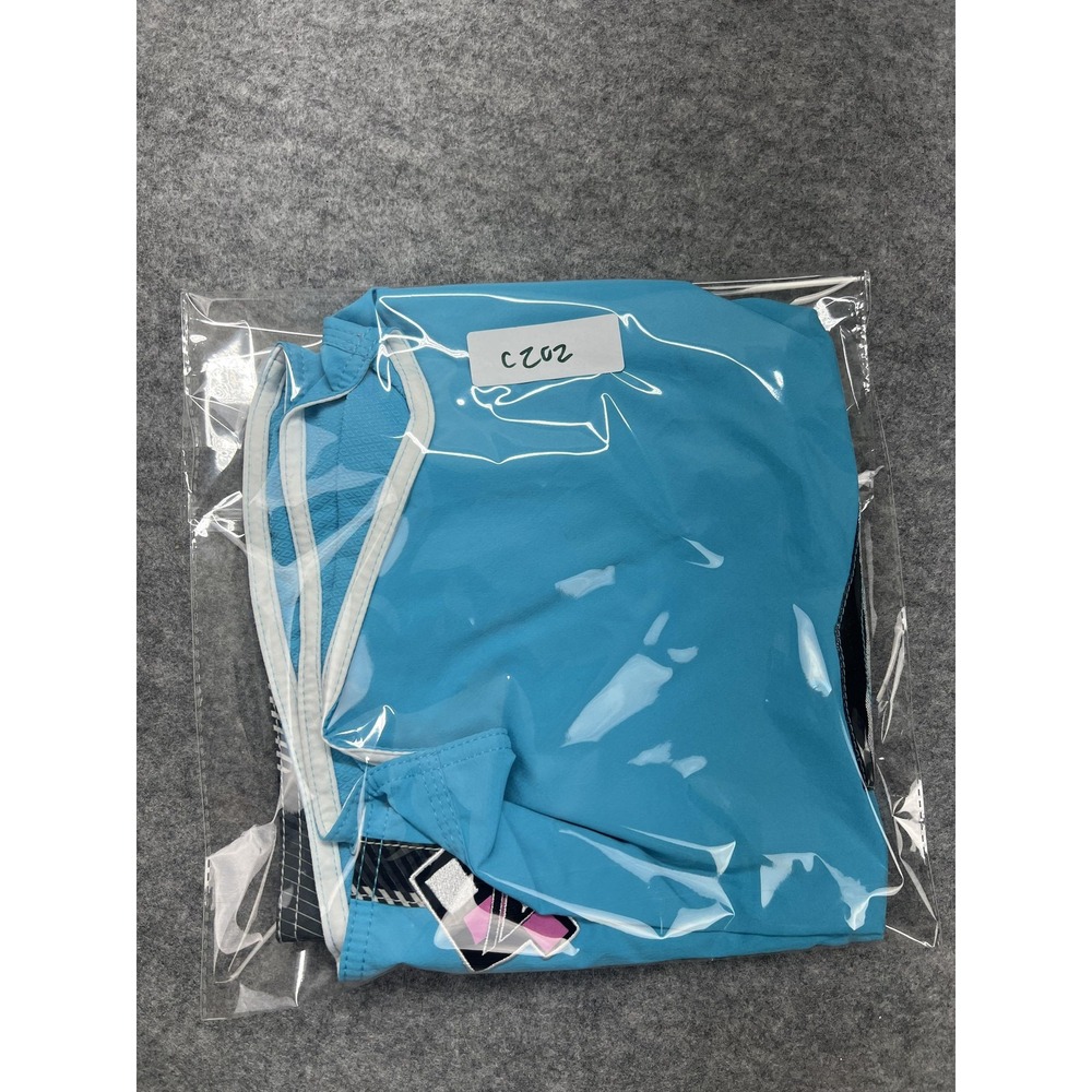 Quiksilver Board Shorts Mens 34 Blue X Patch Quick Dry Swim Trunks Surf Beach - Picture 9 of 9
